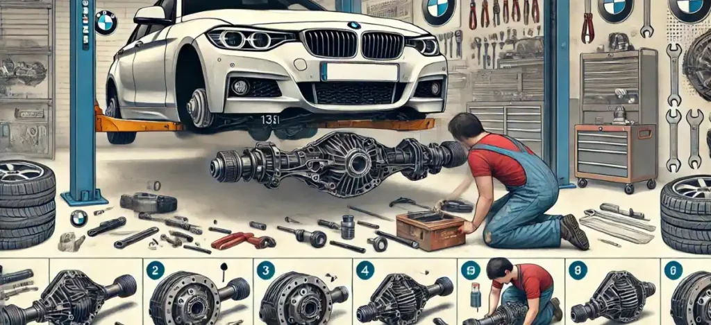 How to Install a 135i Axle onto 8.8 Diff : Step-by-Step Guide