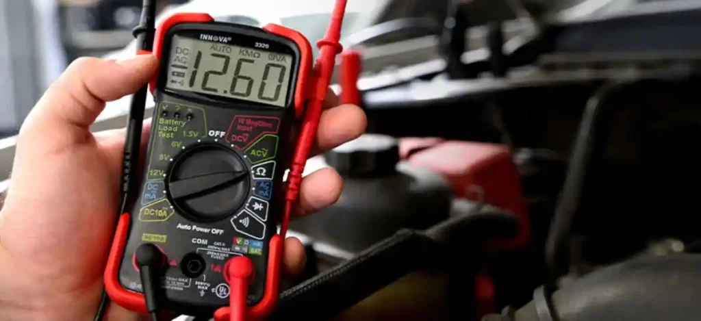 How To Use A Multimeter To Test The Car Battery 