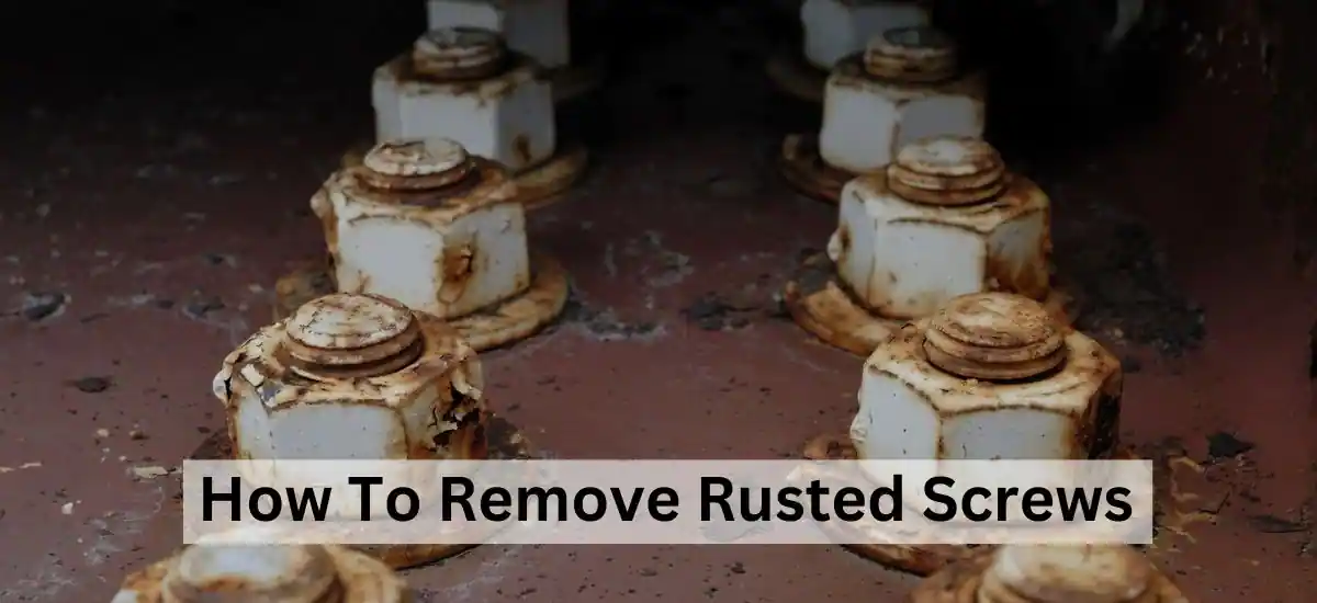  How To Remove Rusted Screws