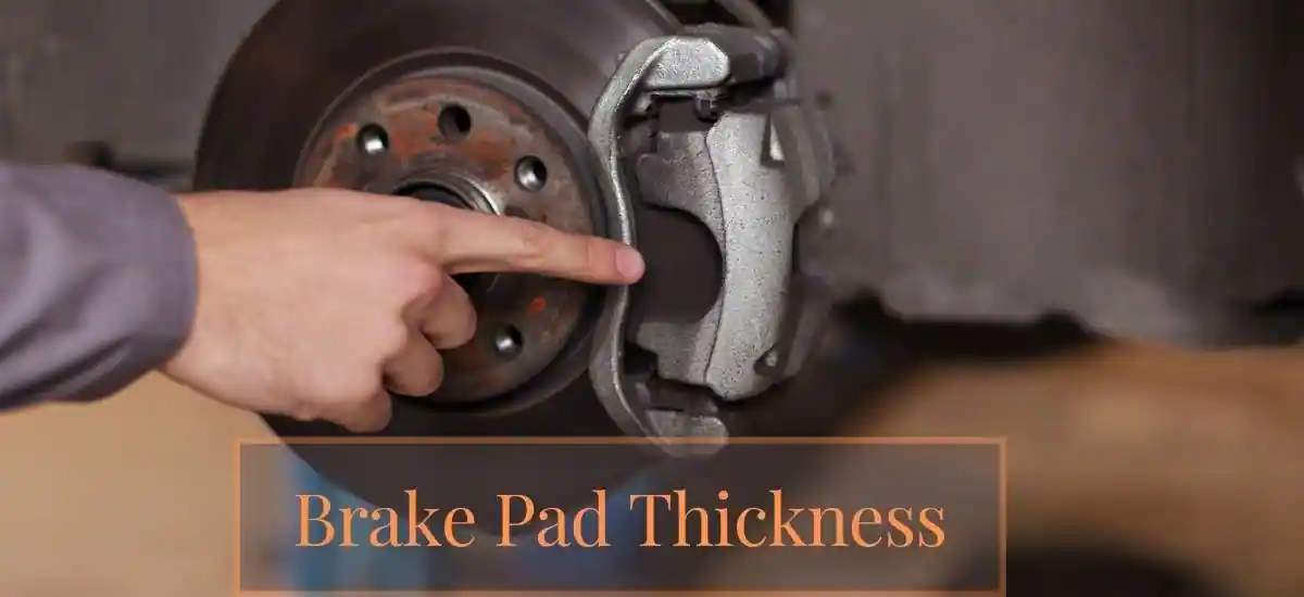 brake pad thickness