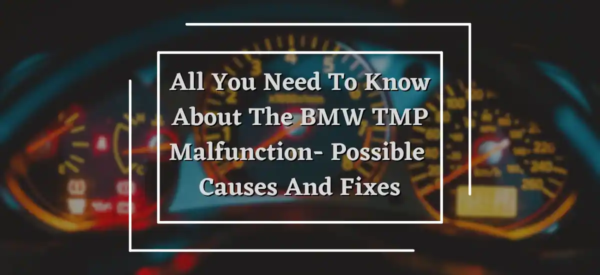 bmw tpm malfunction