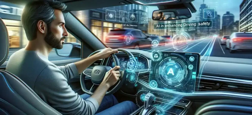AI in Enhancing Driving Safety